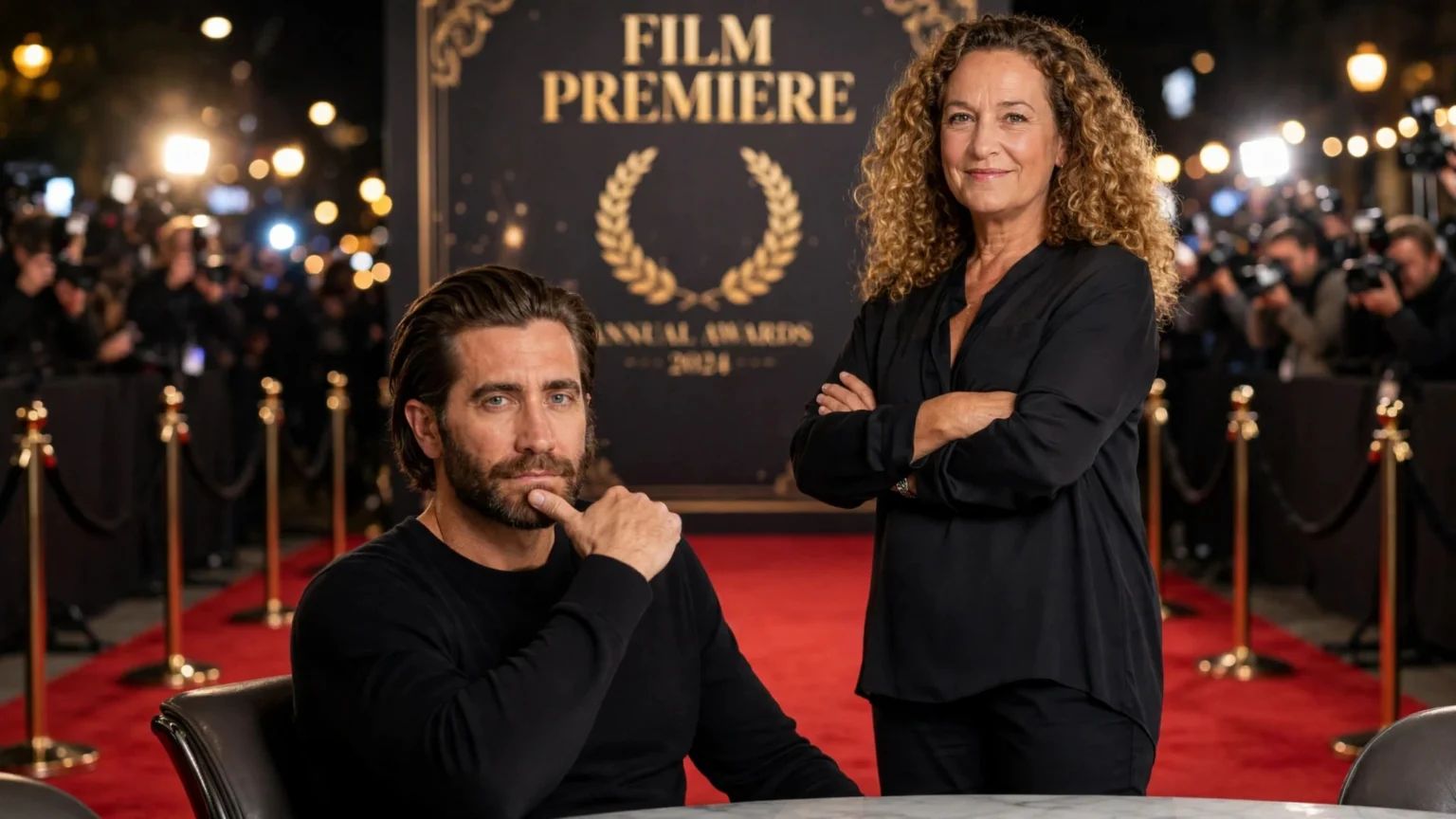 Diane von Furstenberg and Jake Gyllenhaal