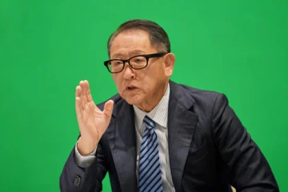 Richard Peery and Akio Toyoda