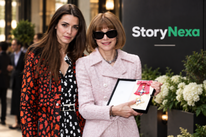 Tom Kennedy and Anna Wintour