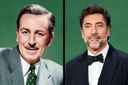 Walt Disney and Javier Bardem