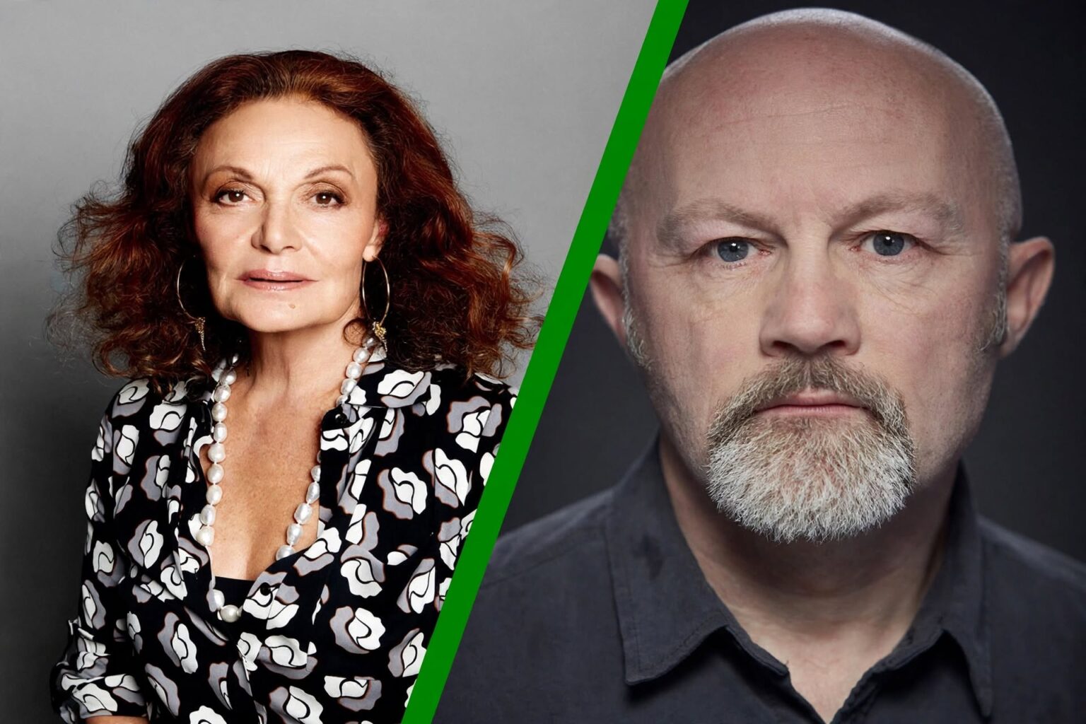Diane von Furstenberg and Sean Connolly
