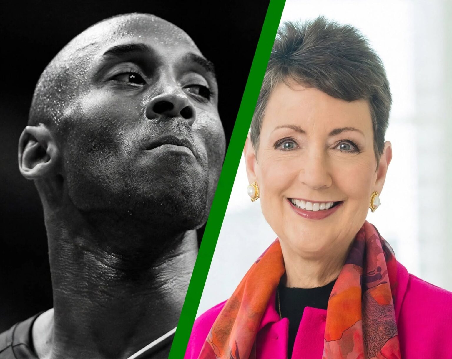 Kobe Bryant and Lynn Good