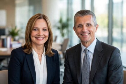 Mary Barra and David Cordani