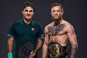 Roger Federer and Conor McGregor