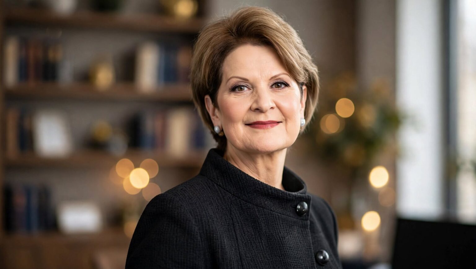 Marillyn Hewson and Igor Olenicoff