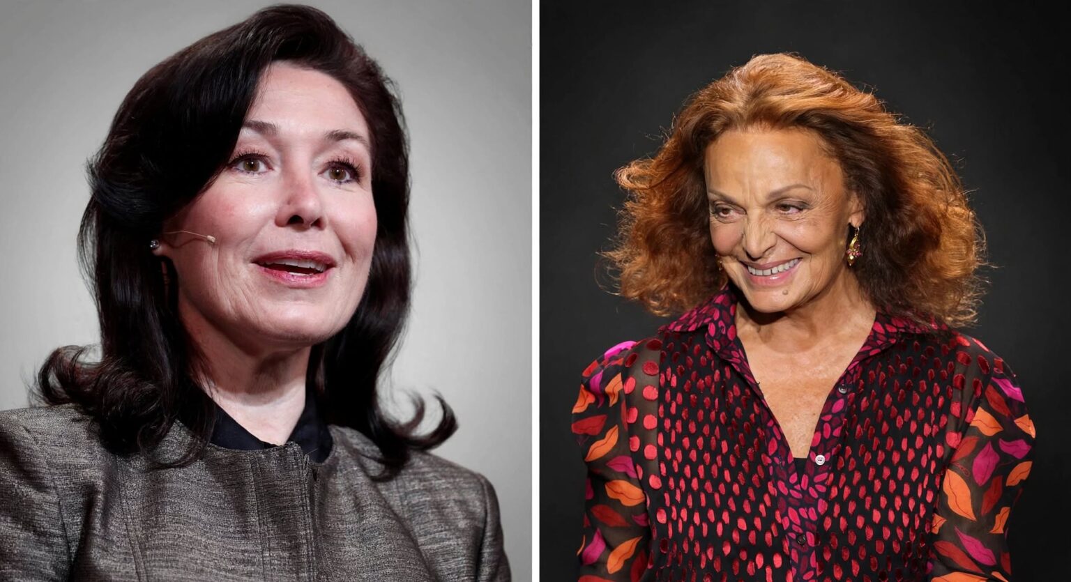 Safra Catz and Diane von Furstenberg
