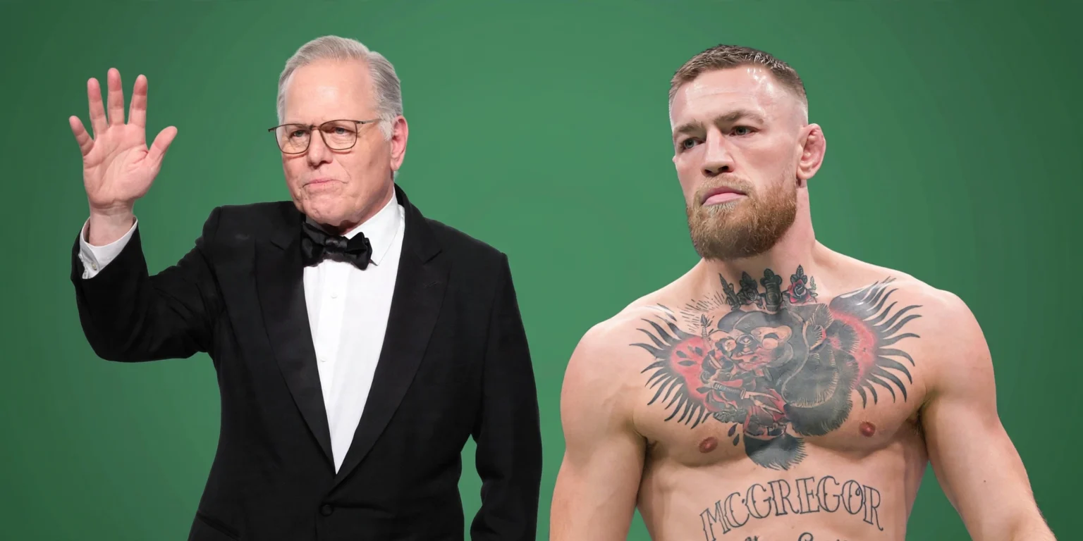 David Zaslav and Conor McGregor
