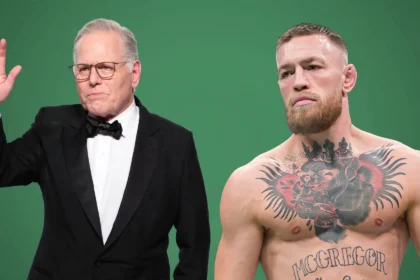 David Zaslav and Conor McGregor