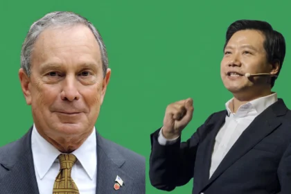 Michael Bloomberg and Lei Jun