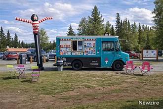 The jolly rogers taste of paradise ice cream truck sterling ak