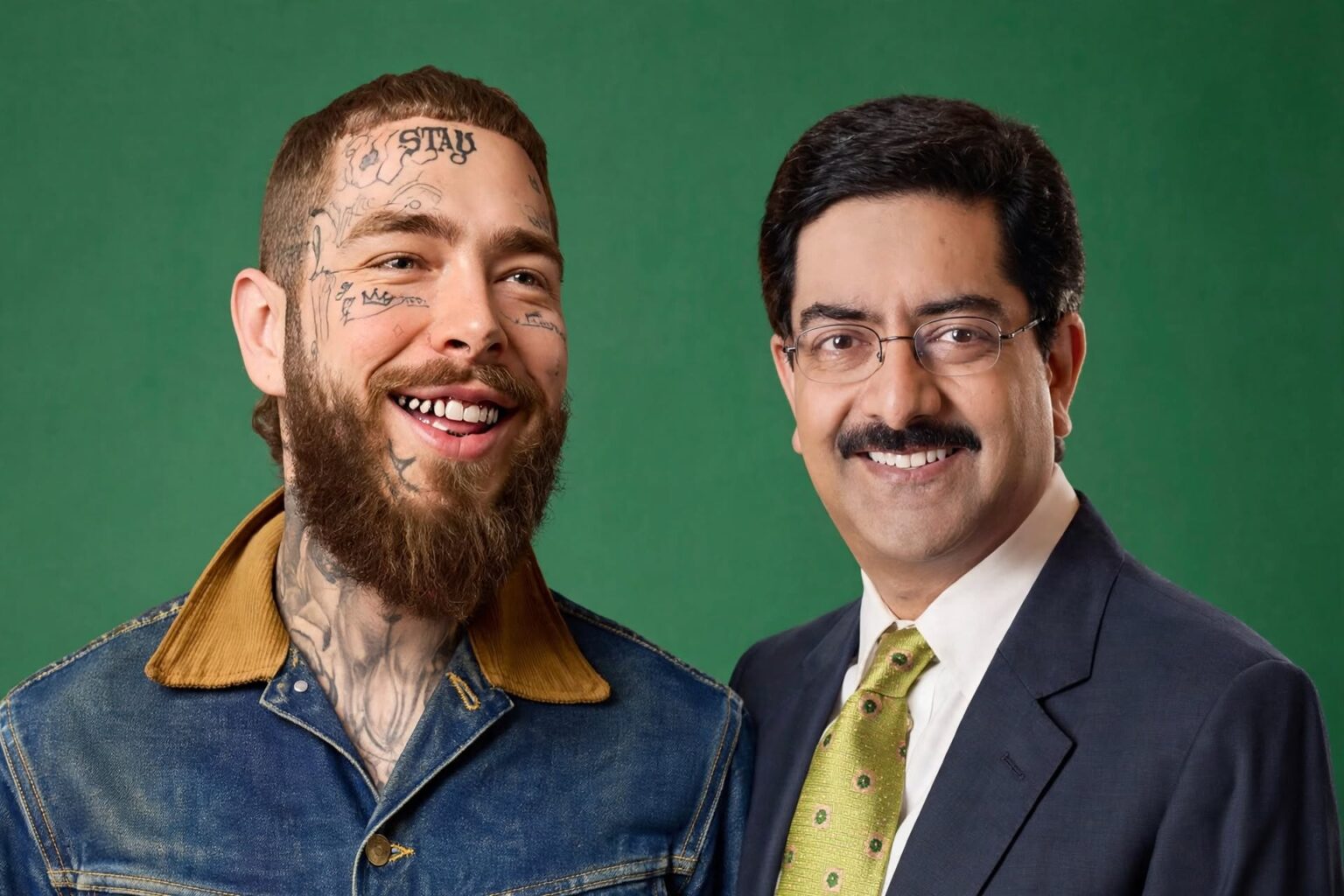 Post Malone and Kumar Birla