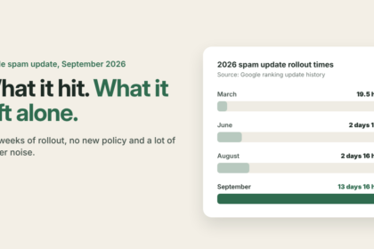 What the September 2026 Spam Update Hit, and What It Left Alone